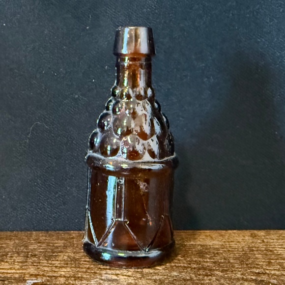 Miniature Brown Bottle Accent - Picture 1 of 7